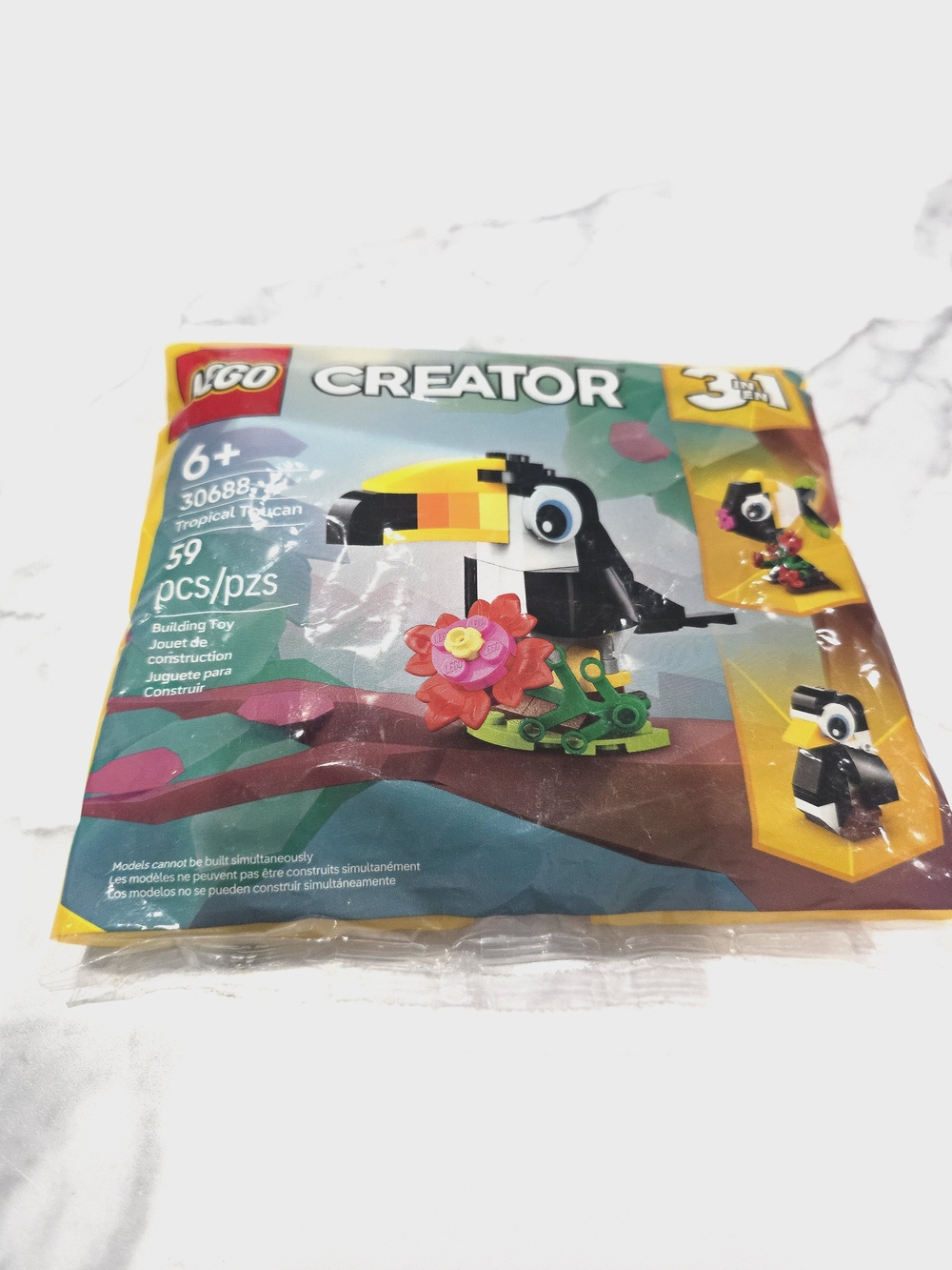 LEGO Creator Tropical Toucan Paper Bag 30688 (SEALED)